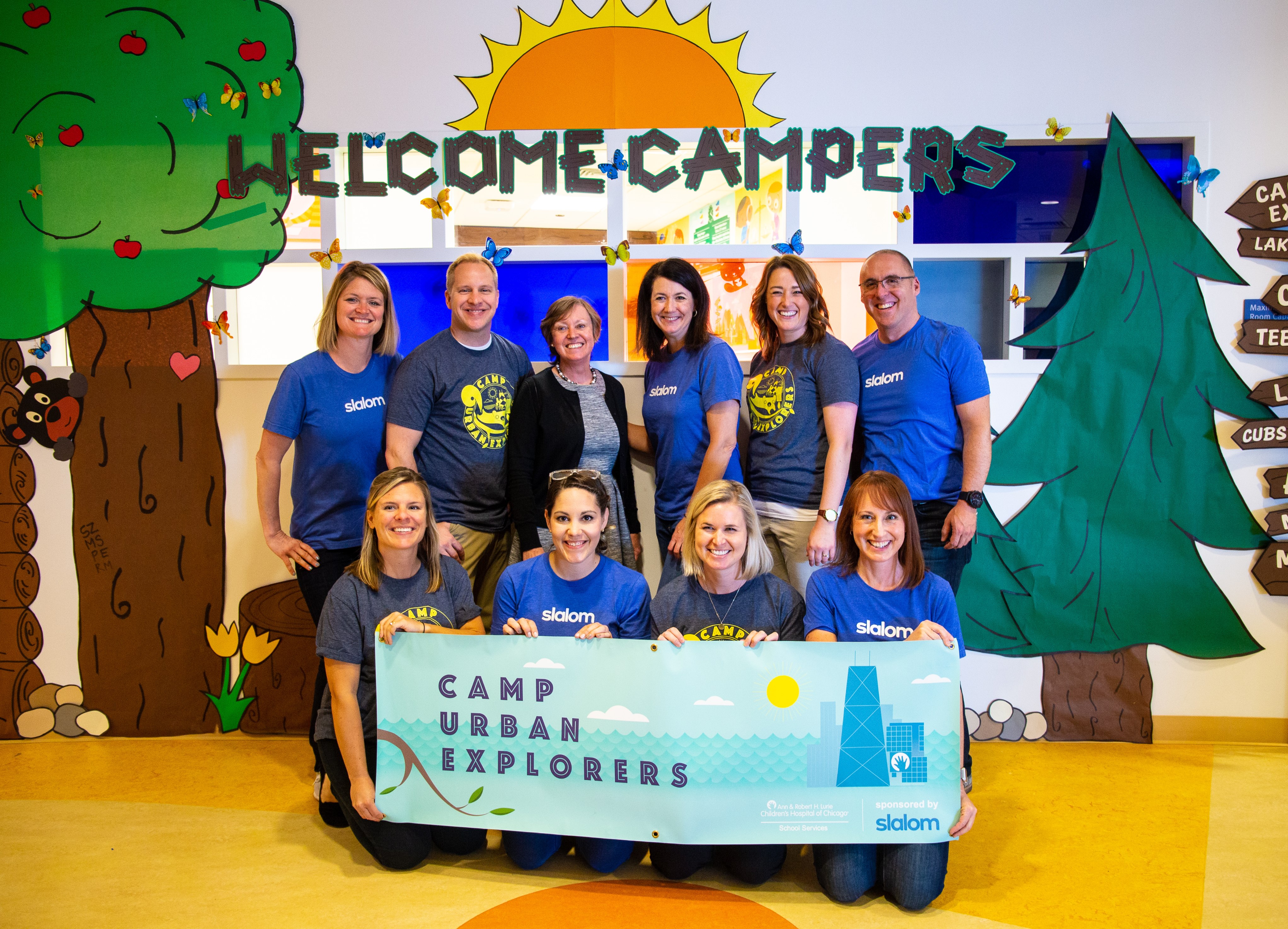 Slalom and Lurie Children’s Open Second Year of Camp Together